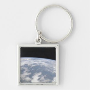 Chaveiro Vista da terra do planeta do espaço