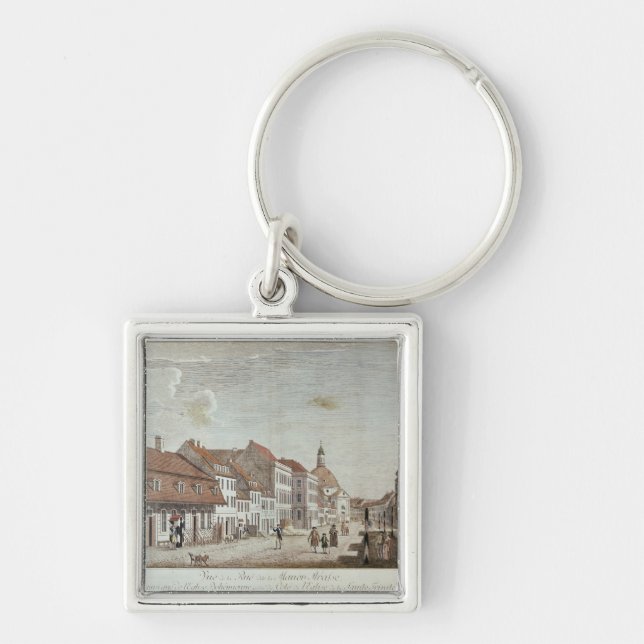 Chaveiro Vista de Mauer Strasse, Berlim, 1776 (Frente)