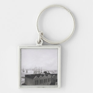 Chaveiro Vista de Nova Orleães tomada do fotorreceptor mais