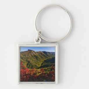 Chaveiro Vista de outono da Linville Gorge muitas vezes cha