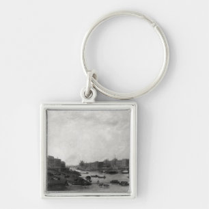 Chaveiro Vista de Paris do Pont-Neuf, c.1800