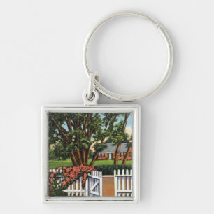 Chaveiro Vista de uma residência catita