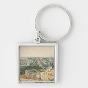 Chaveiro Vista de Washington, bar. por E. Sachse & Co.,