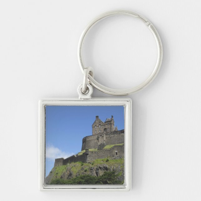 Chaveiro Vista do Castelo de Edimburgo, Edimburgo, Escócia, (Frente)