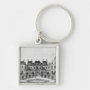 Chaveiro Vista do hotel de Soissons em Paris