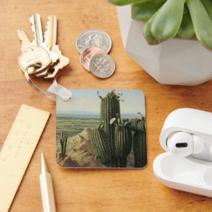 Chaveiro Vista do Monte Maricopa Perto do Rio Gila por Prat