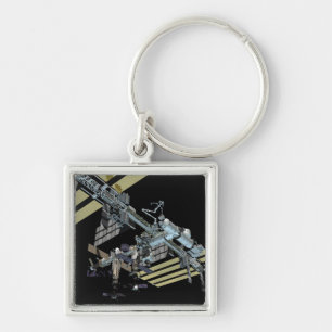 Chaveiro Vista gerada por computador 12