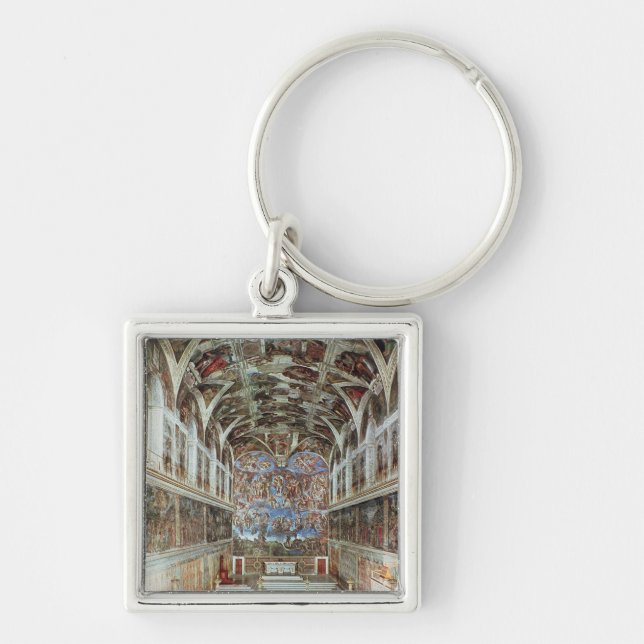 Chaveiro Vista interior da capela de Sistine (Frente)