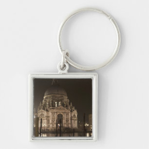 Chaveiro Vista noturna através da água de San Giorgio Mag