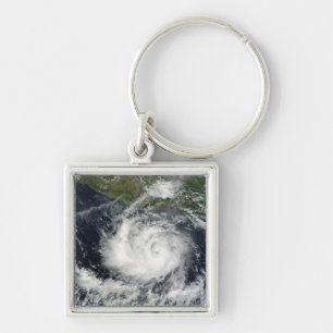 Chaveiro Vista satélite da tempestade tropical Darby