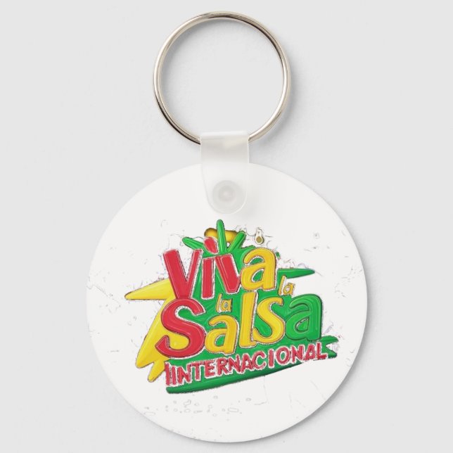 Chaveiro Viva la Salsa Internacional (Frente)