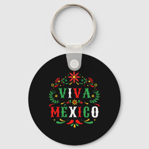Chaveiro Viva México Para O Dia Da Independência Mexicana E