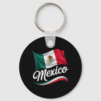 Chaveiro Viva o Dia da Independência do México Bandeira Mex