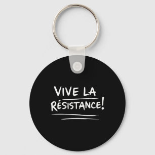 Chaveiro Vive La Resistance Resist Trump 1