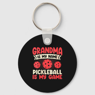 Chaveiro Vó de pickle ball feminino é nome pickleball