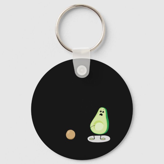 Chaveiro Você Assustou-Me, Engraçado Fantasma Avoca (Frente)