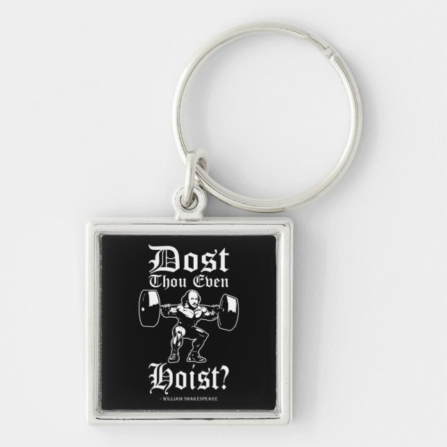 Chaveiro Você Até Grita? - Engraçado Novelty Shakespeare (Frente)
