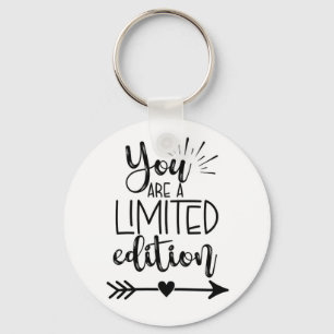 Chaveiro você é um cartão de aniversário de marco de edição