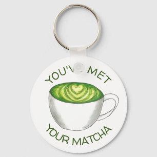 Chaveiro Você encontrou seu jogo Matcha Green Tea Latte Lov