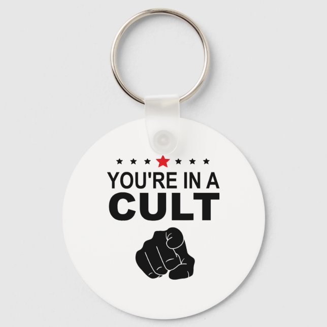 Chaveiro Você Está Em Um Sinal De Culto  (Frente)