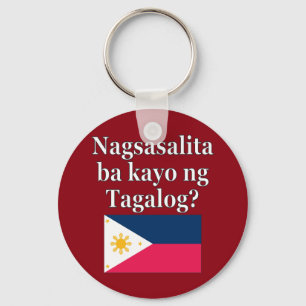 Chaveiro Você fala tagalo? no Tagalog. Sinalizador