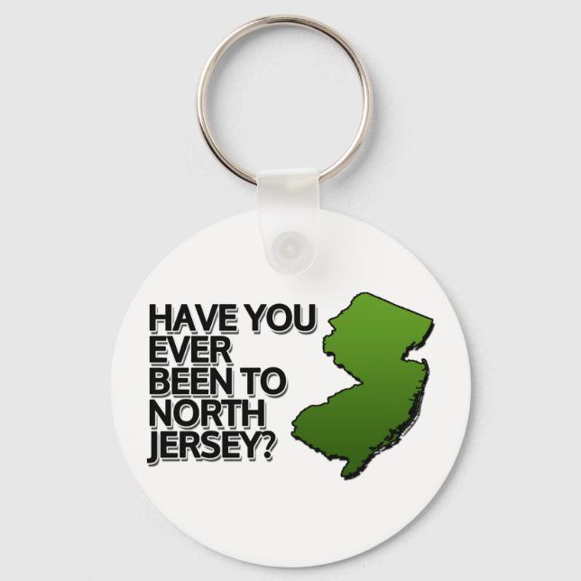 Chaveiro Você já esteve em North Jersey? (Frente)