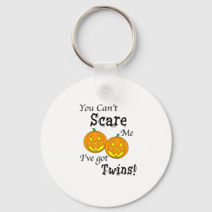 Chaveiro Você não pode me assustar gêmeos.