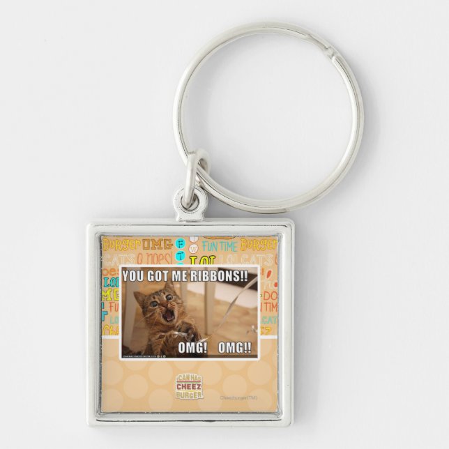 Chaveiro Você obteve-me fitas!! (Frente)