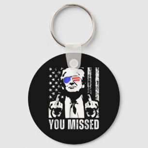Chaveiro Você Perdeu Trump 2024 US Flag Funny (fron)