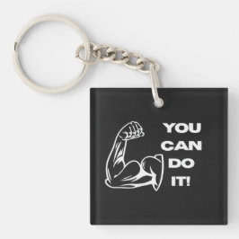 Chaveiro Você Pode Fazer Isso Fitness Motivação Camiseta de