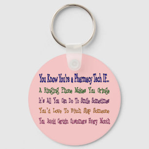 Chaveiro Você sabe que você é uma TECNOLOGIA da FARMÁCI