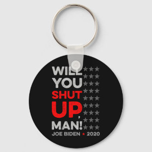 Chaveiro Você se cala, homem Joe Biden Donald Trump Dete V