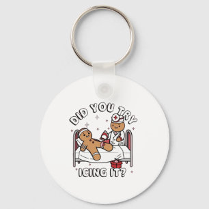 Chaveiro Você Tentou Enfermeirá-Lo De Gengibre?