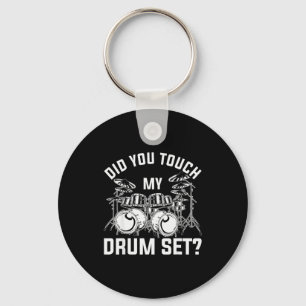 Chaveiro Você Tocou Meu Bateria Funny Baterista Percussão