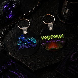 Chaveiro VoidForge "Derrotado" Cavaleiro Caído de Fantasia