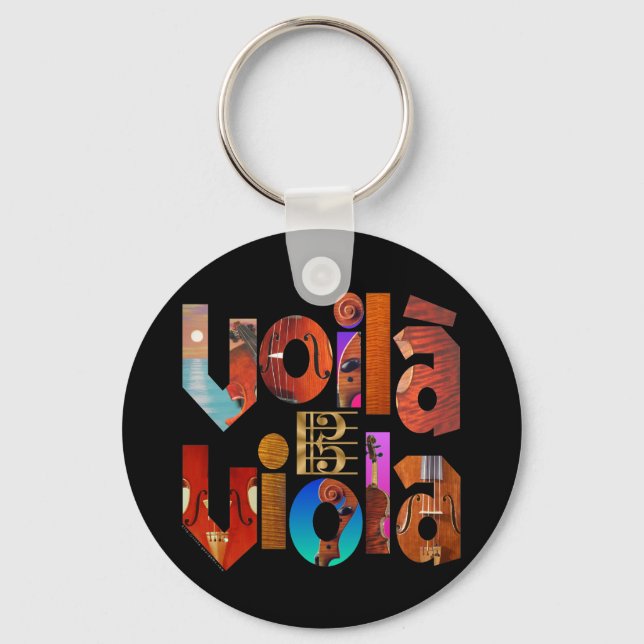 Chaveiro Voilà Viola! (Frente)