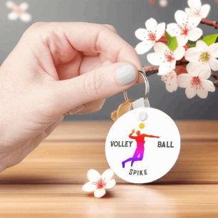 Chaveiro vôlei barata SPIKE dá a massa barata