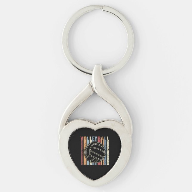 Chaveiro Volei Retro Vintage (Frente)