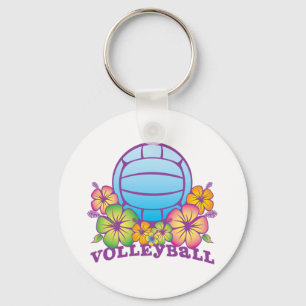 Chaveiro Voleibol de praia da flor