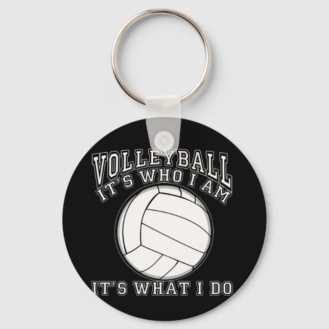 Chaveiro Voleibol - É quem eu sou (Frente)