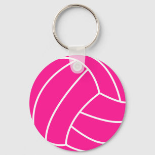 Chaveiro Voleibol Rosa Quente