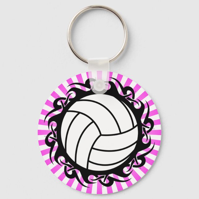 Chaveiro voleibol tribal (Frente)