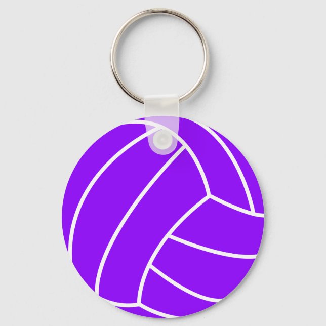 Chaveiro Voleibol Violeta (Frente)
