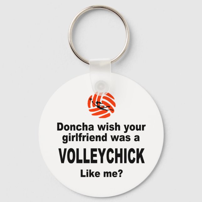 Chaveiro VolleyChick Doncha (Frente)
