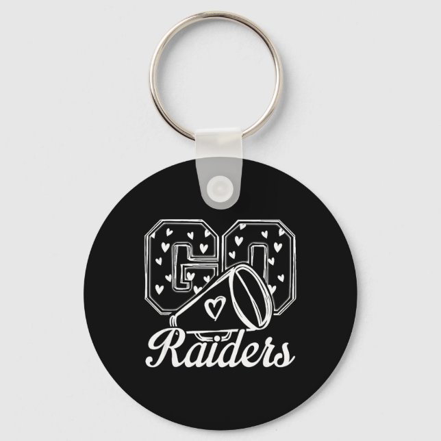 Chaveiro Volte Torcida Raiders High School Espírito Fã Equi (Frente)