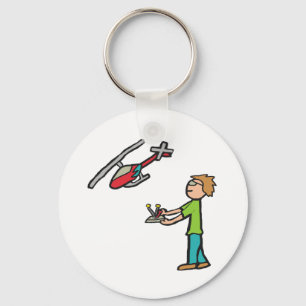 Chaveiro Voo de Helicóptero RC
