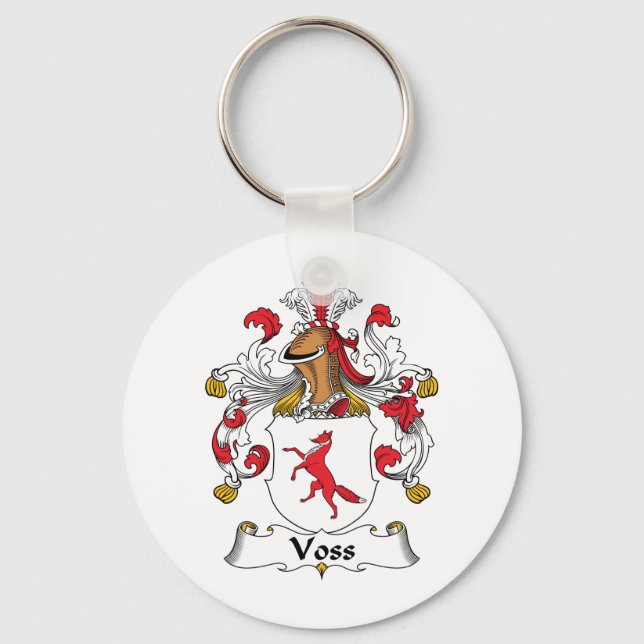 Chaveiro Voss Family Crest (Frente)