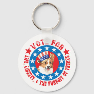 Chaveiro Votação de Pembroke Welsh Corgi