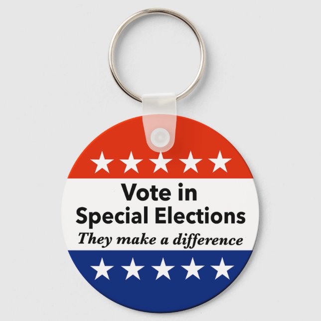 Chaveiro Votar em Eleições Especiais (Frente)