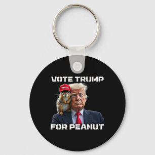 Chaveiro Votar Trump Para O Pêanut O Esquilo